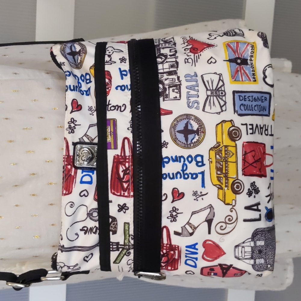 Brighton Fashionista Travel Crossbody Bag Purse Adjustable Strap